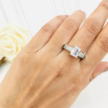 Timeless Rectangle Band Ring